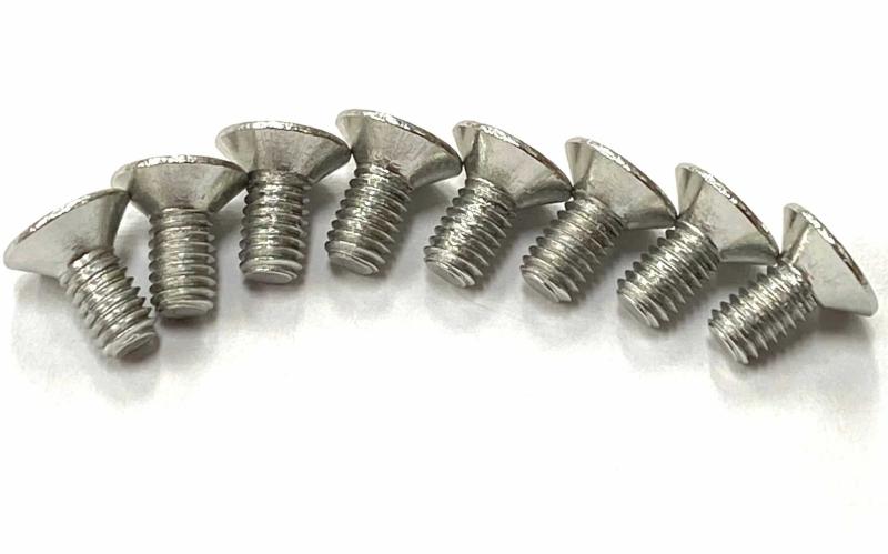 7075 Alu Schraube Senkkopf silber diverse Längen